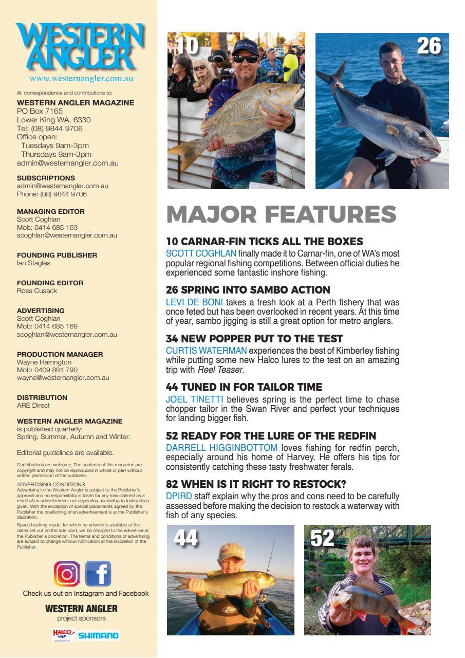 Western Angler Preview Pages