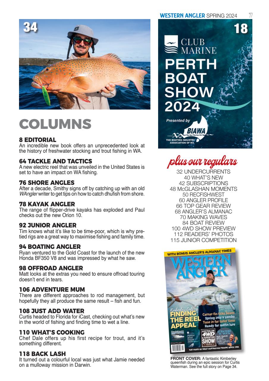 Western Angler Preview Pages