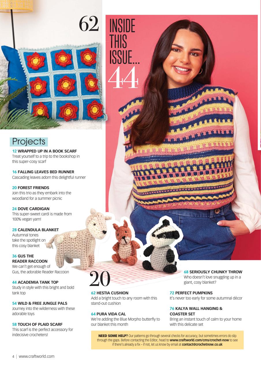 Crochet Now Magazine Preview Pages