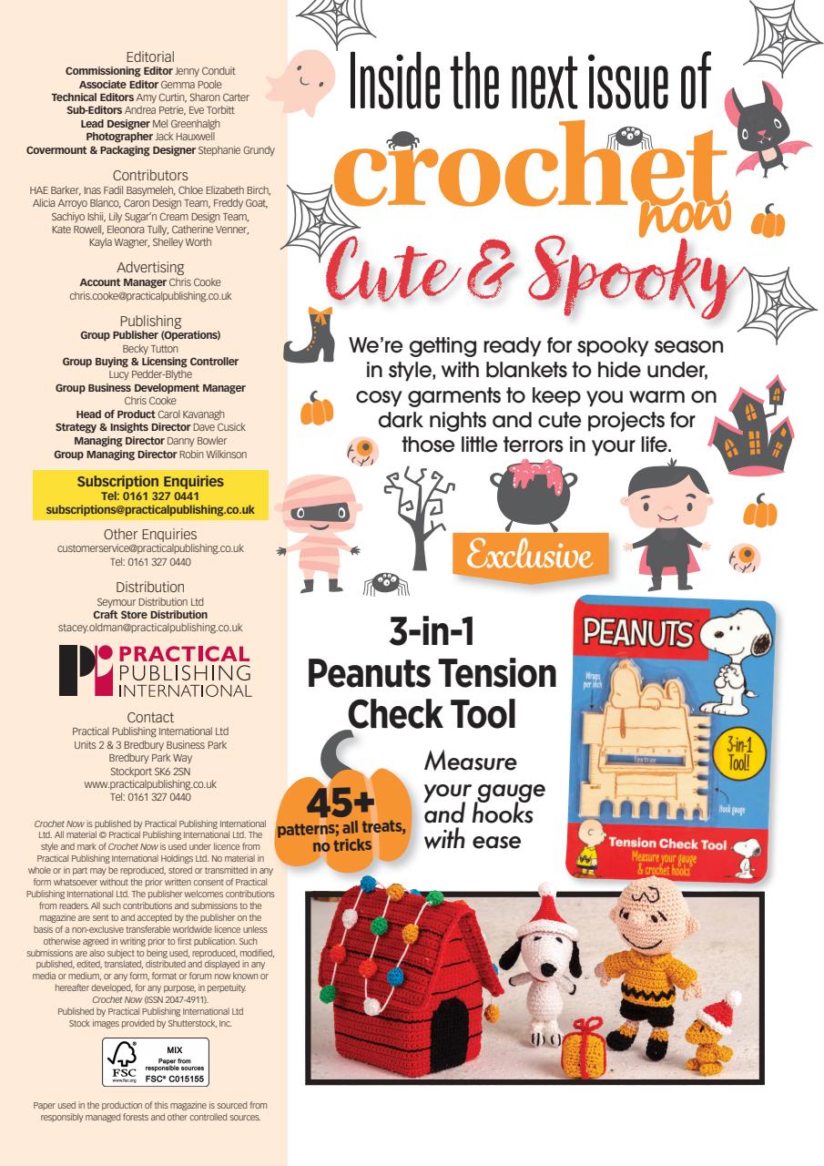 Crochet Now Magazine Preview Pages
