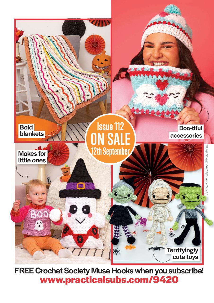 Crochet Now Magazine Preview Pages