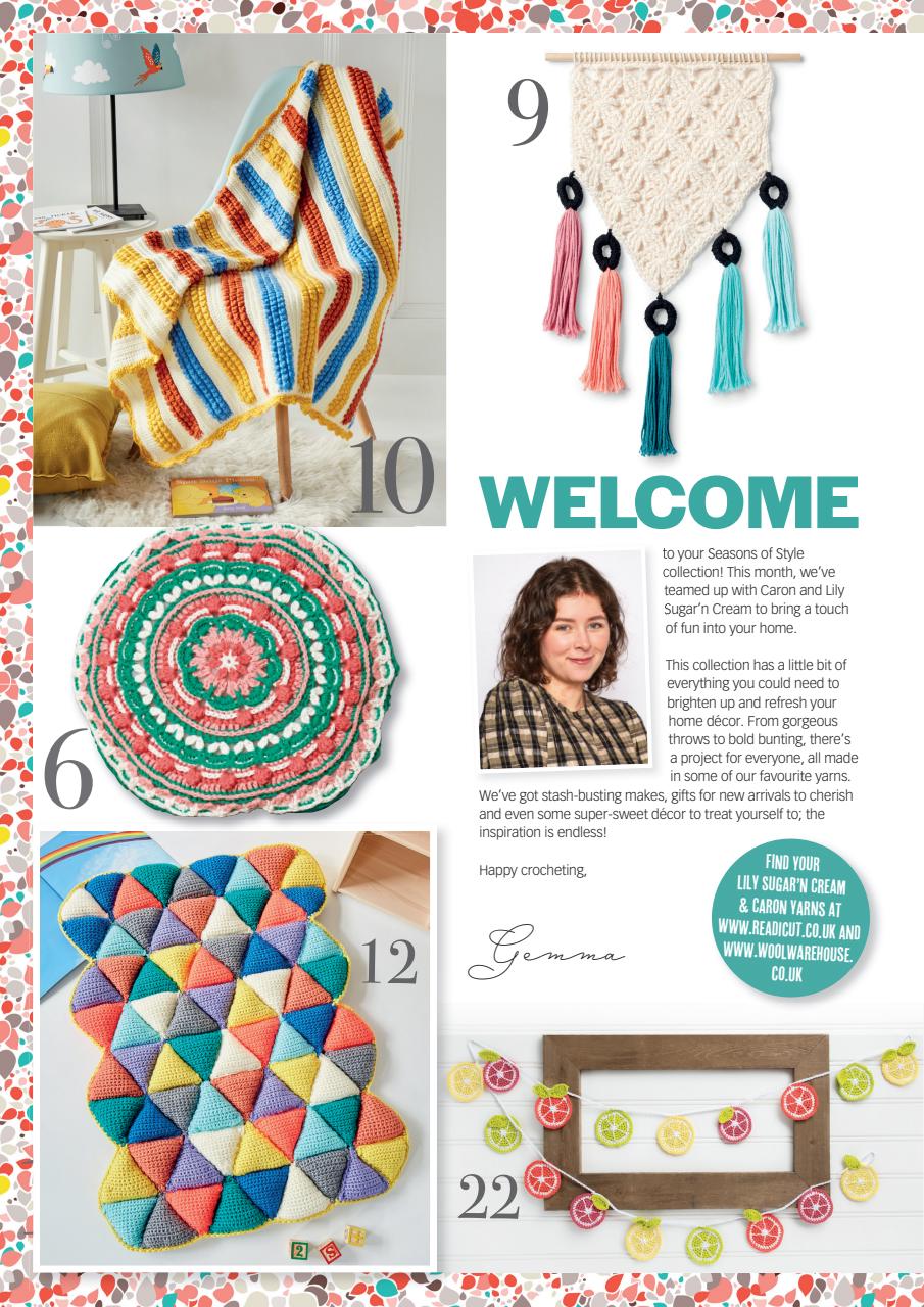 Crochet Now Magazine Preview Pages