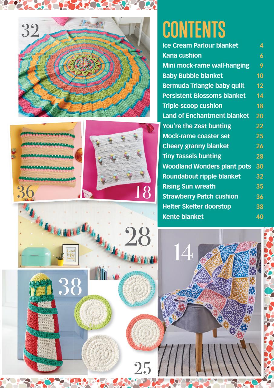 Crochet Now Magazine Preview Pages