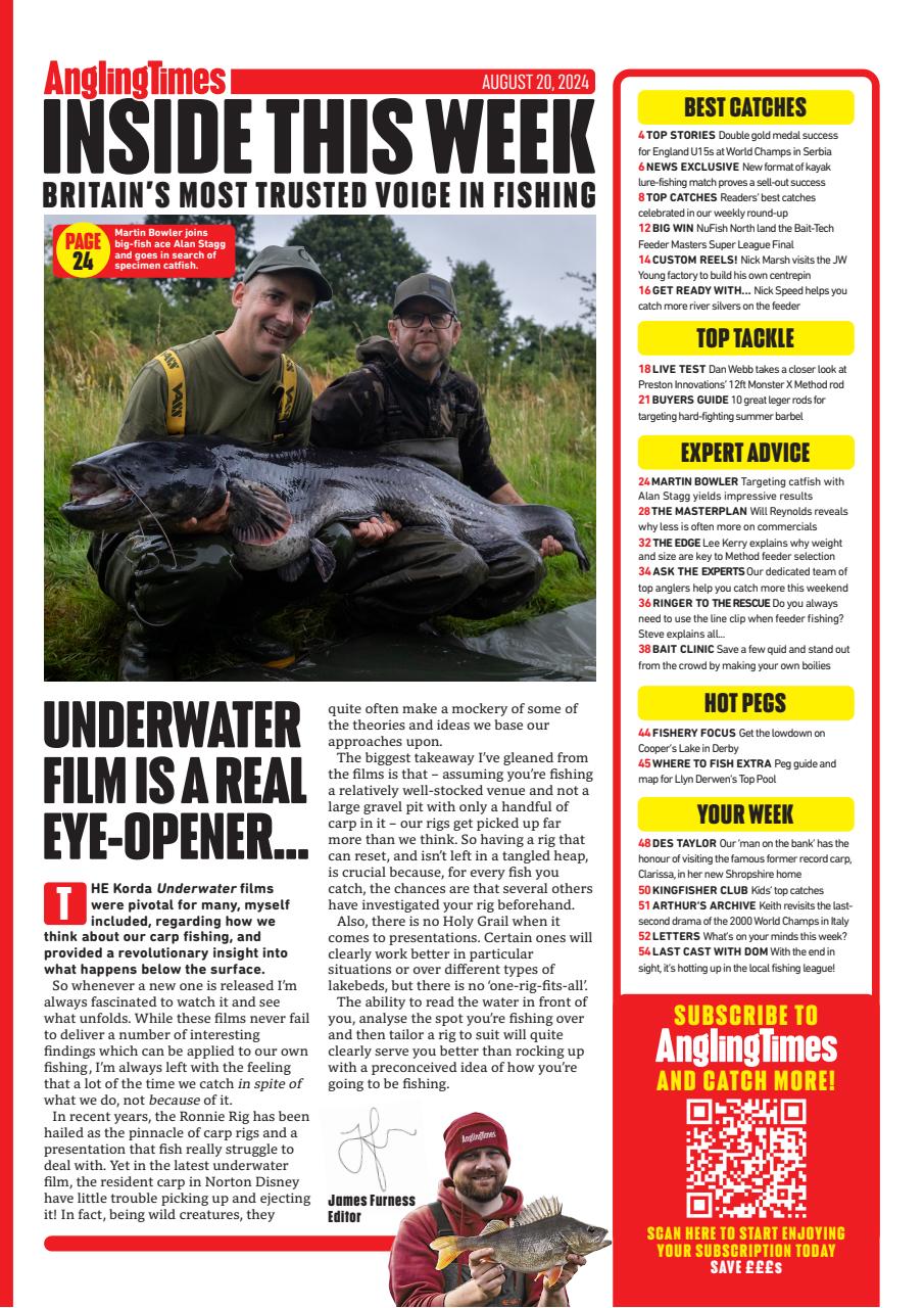 Angling Times Preview Pages
