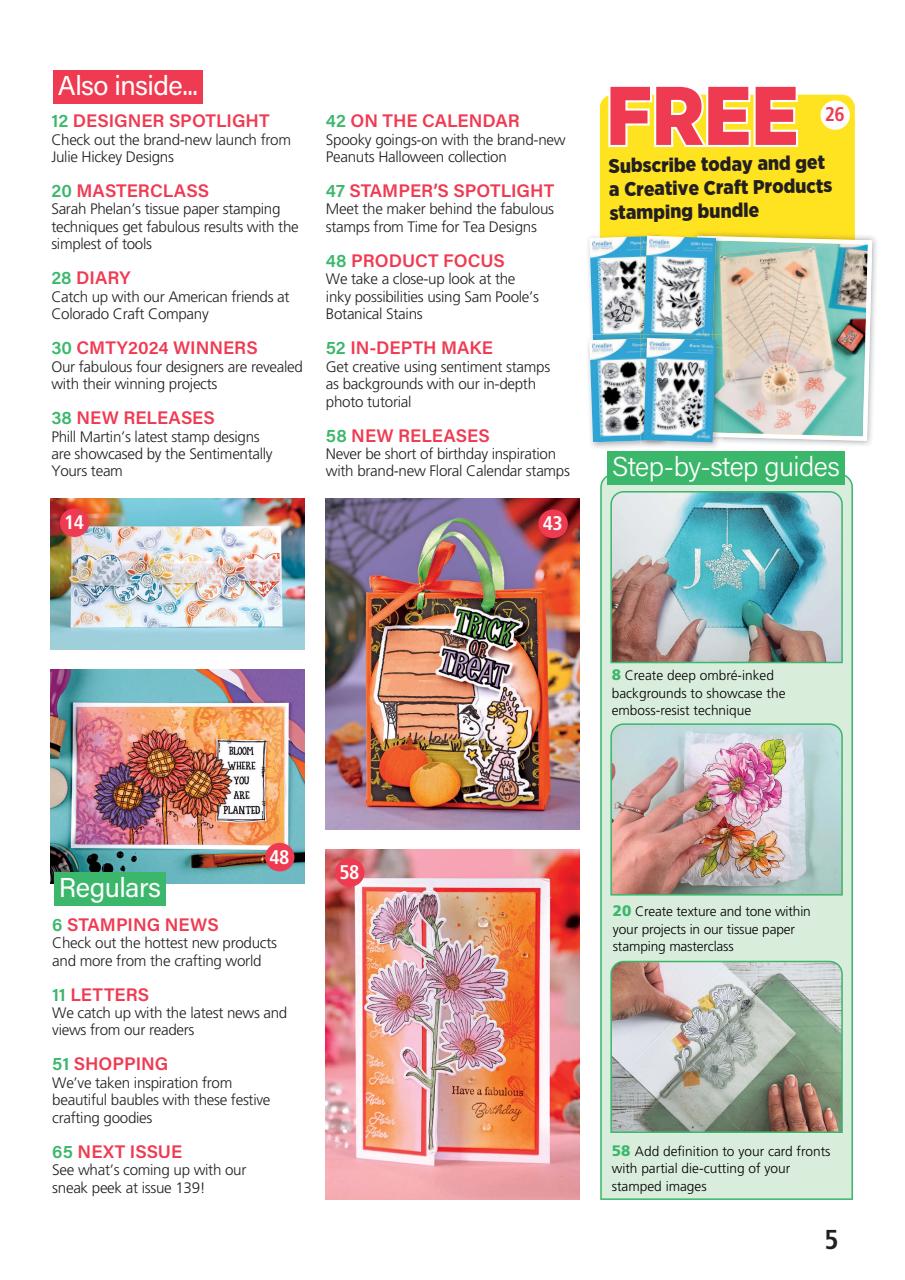 Creative Stamping Preview Pages