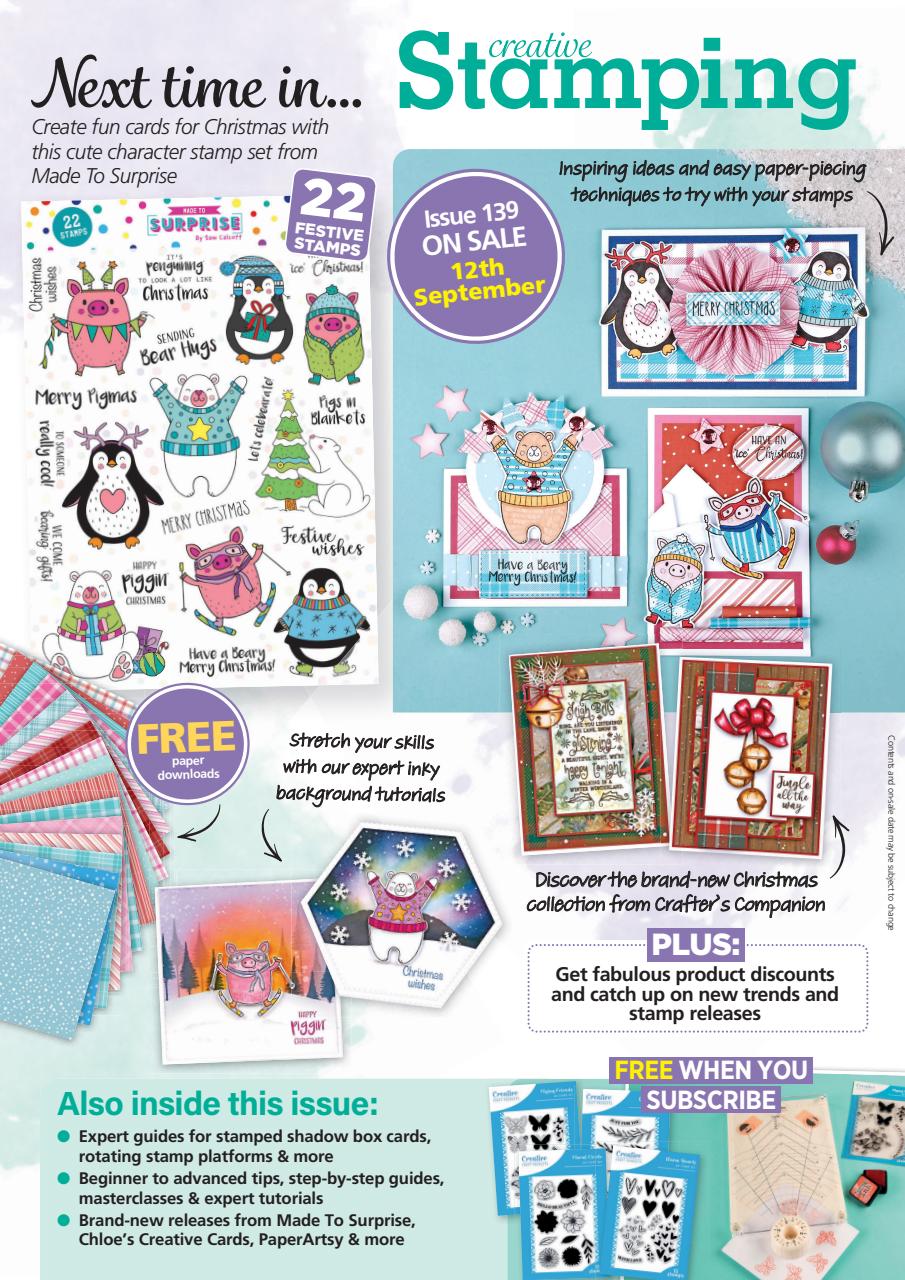 Creative Stamping Preview Pages