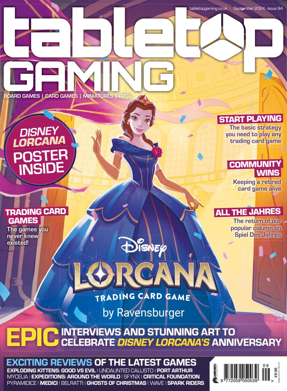 Tabletop Gaming Preview Pages