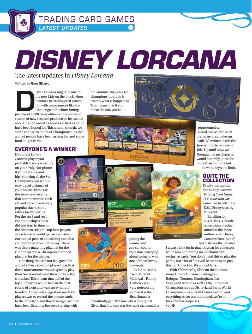 Tabletop Gaming Preview Pages