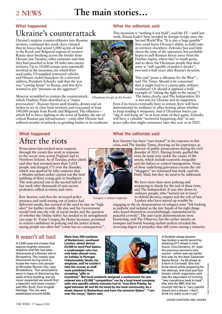 The Week Preview Pages