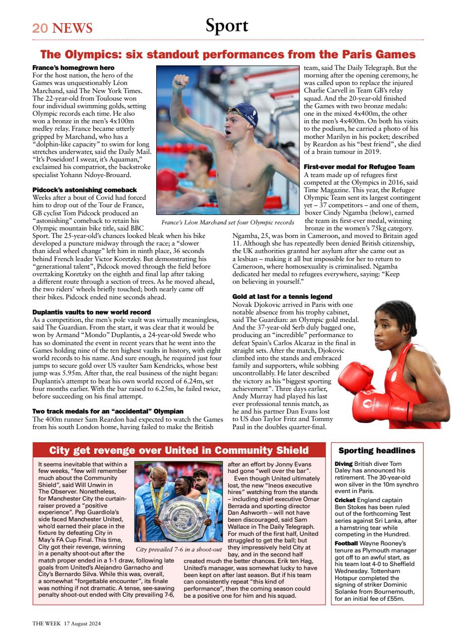 The Week Preview Pages