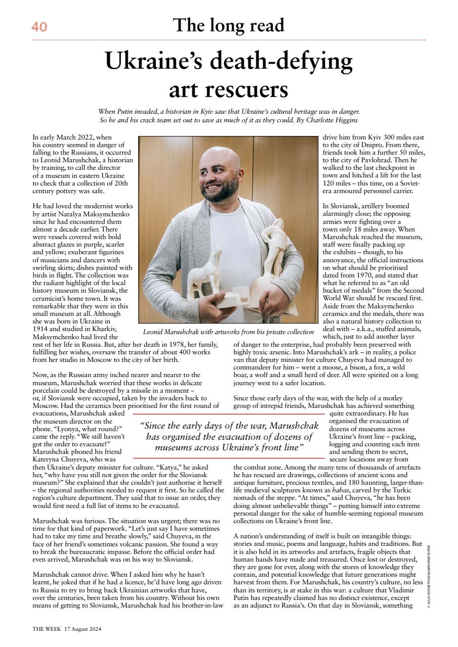 The Week Preview Pages