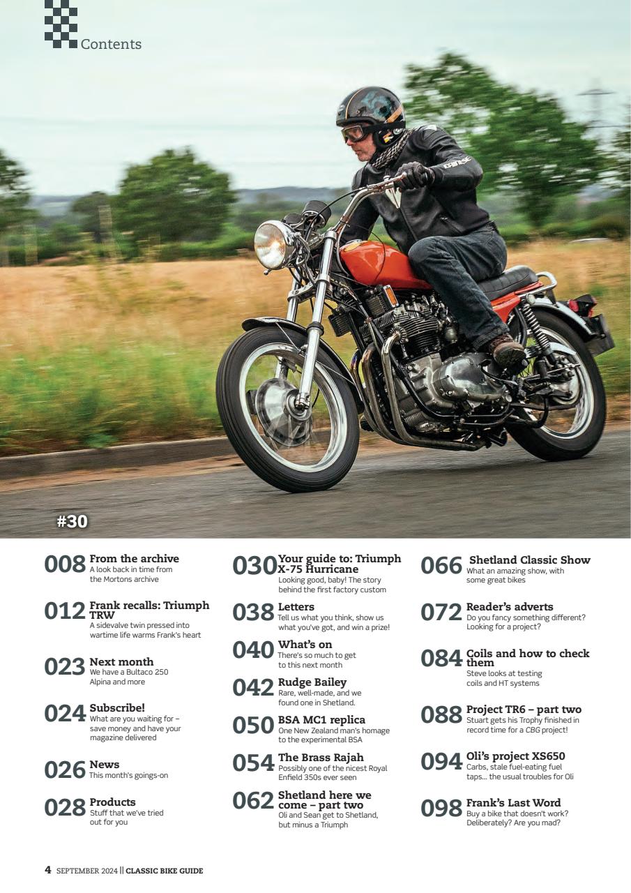 Classic Bike Guide Preview Pages