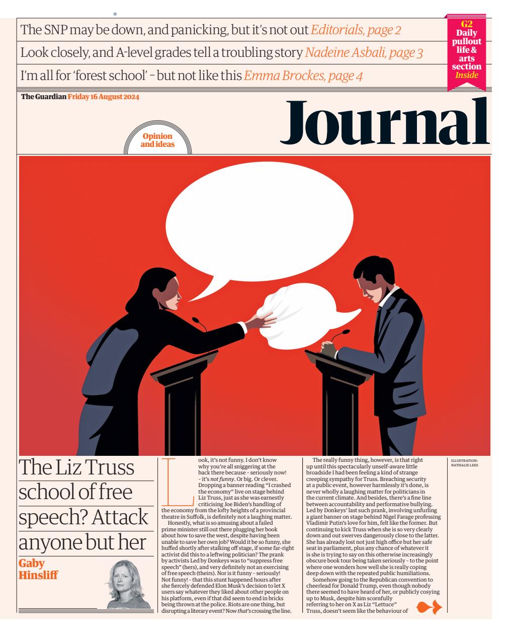 The Guardian Newspaper Preview Pages