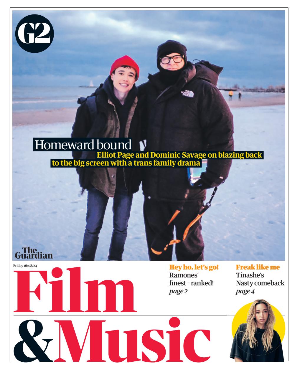 The Guardian Newspaper Preview Pages