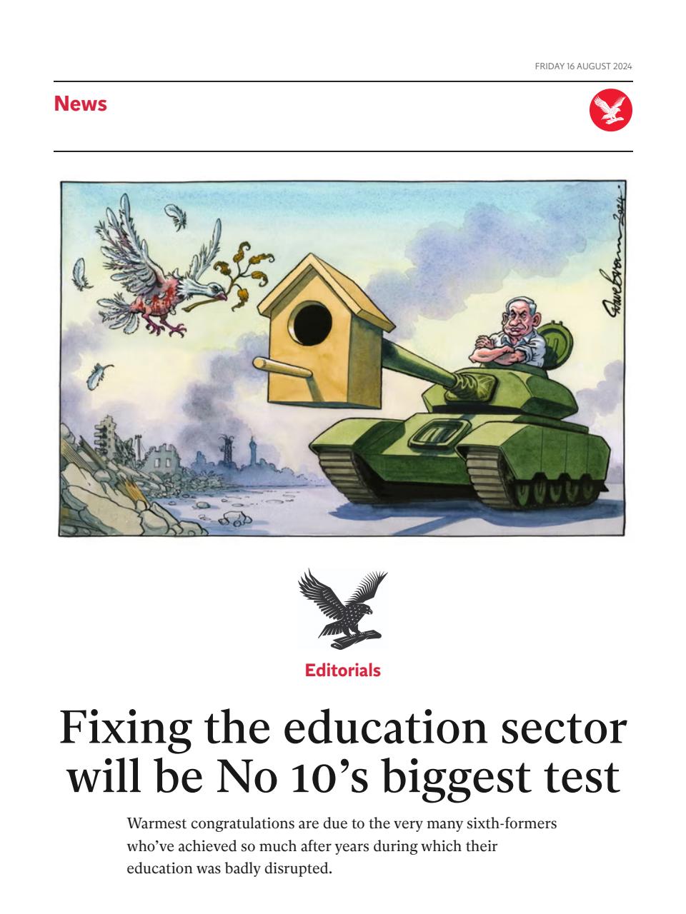 The Independent Daily Edition Newspaper Preview Pages