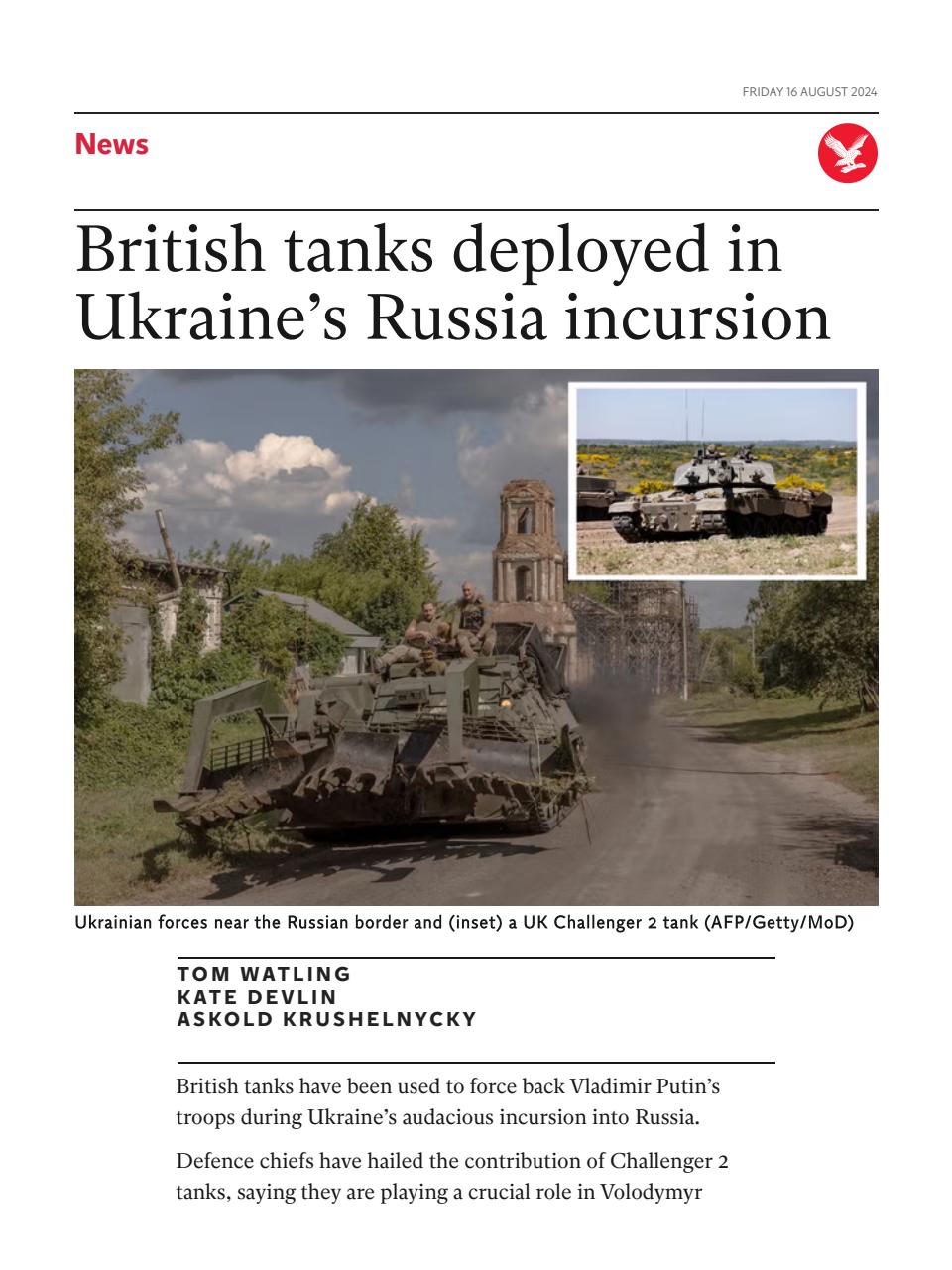 The Independent Daily Edition Newspaper Preview Pages