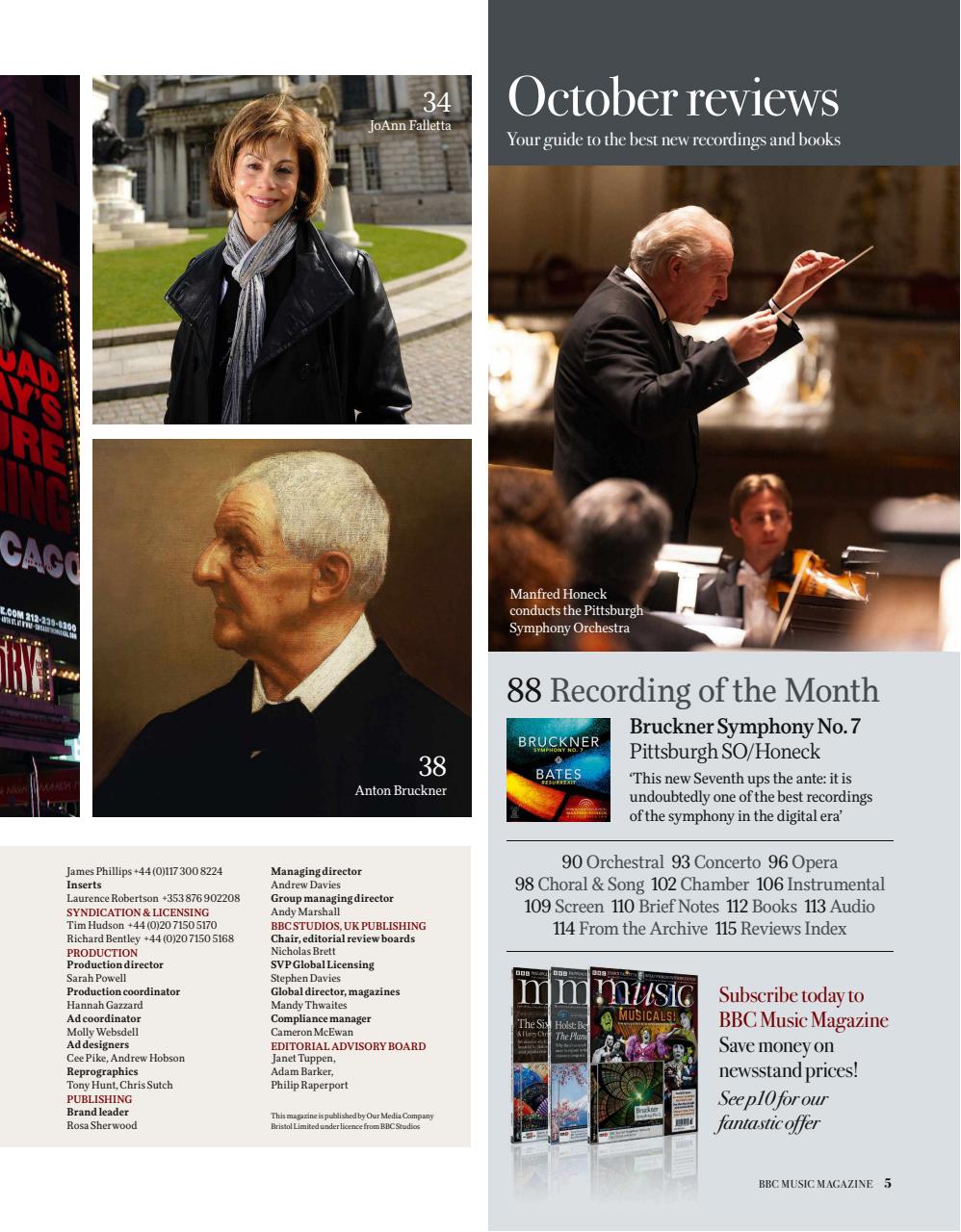BBC Music Magazine Preview Pages