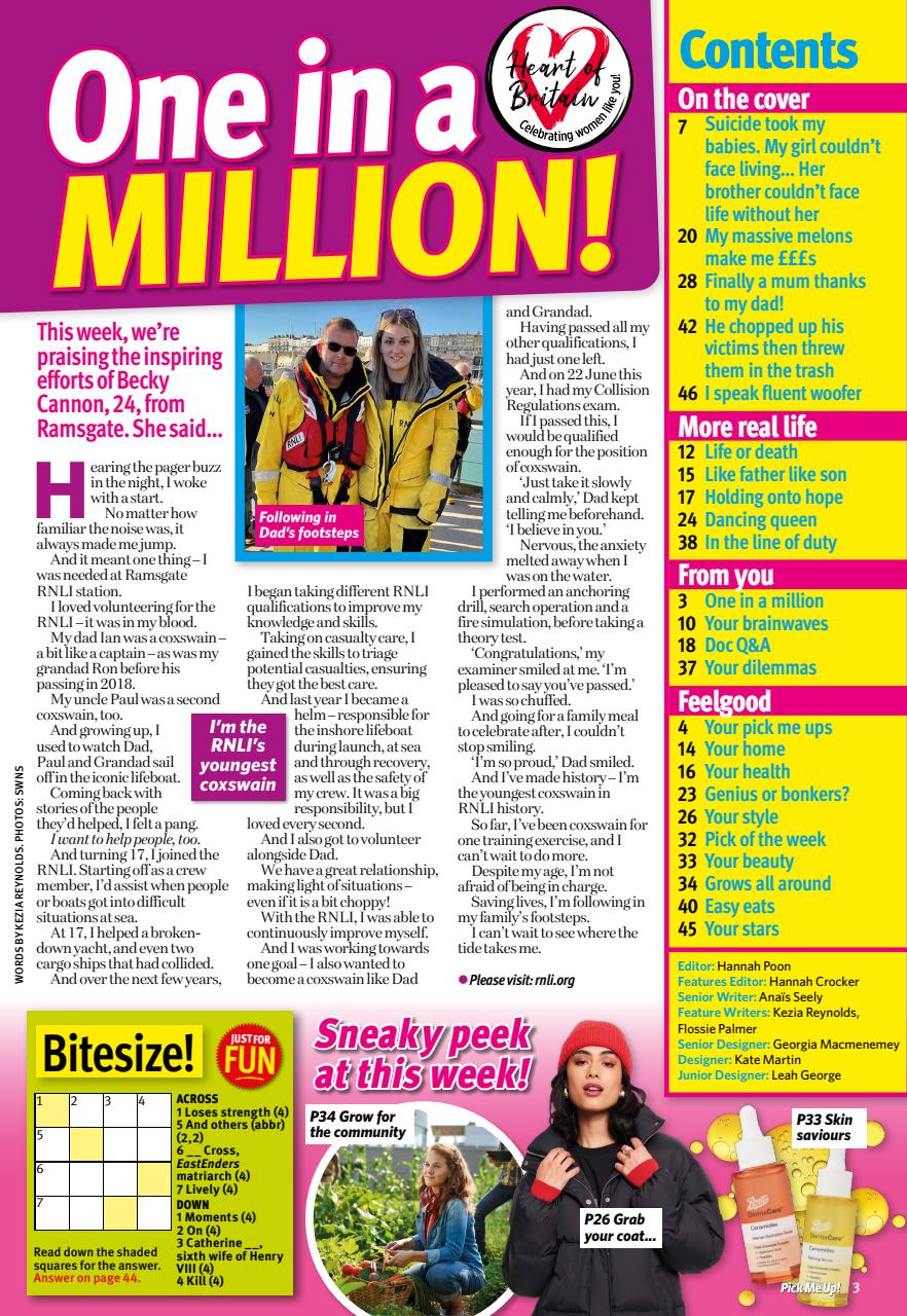 Pick Me Up Preview Pages