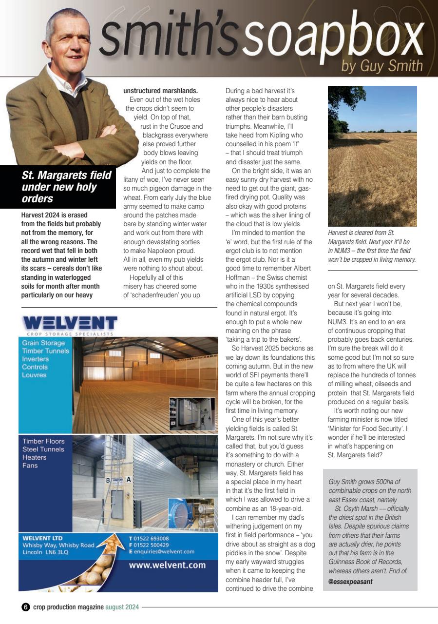 Crop Production Magazine Preview Pages