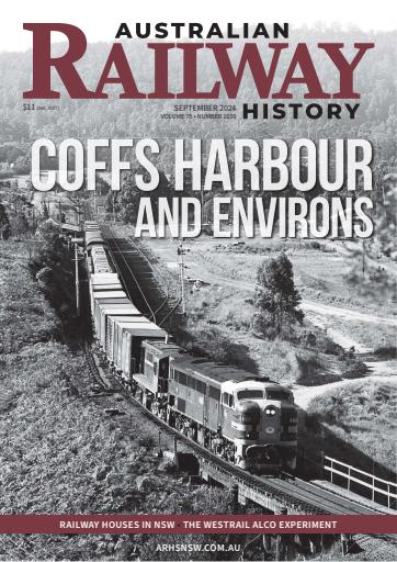 Australian Railway History issue 