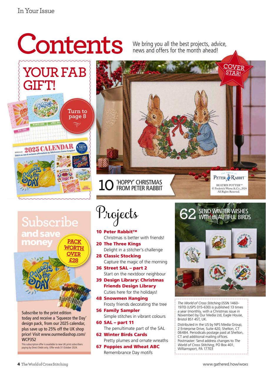 The World of Cross Stitching Preview Pages