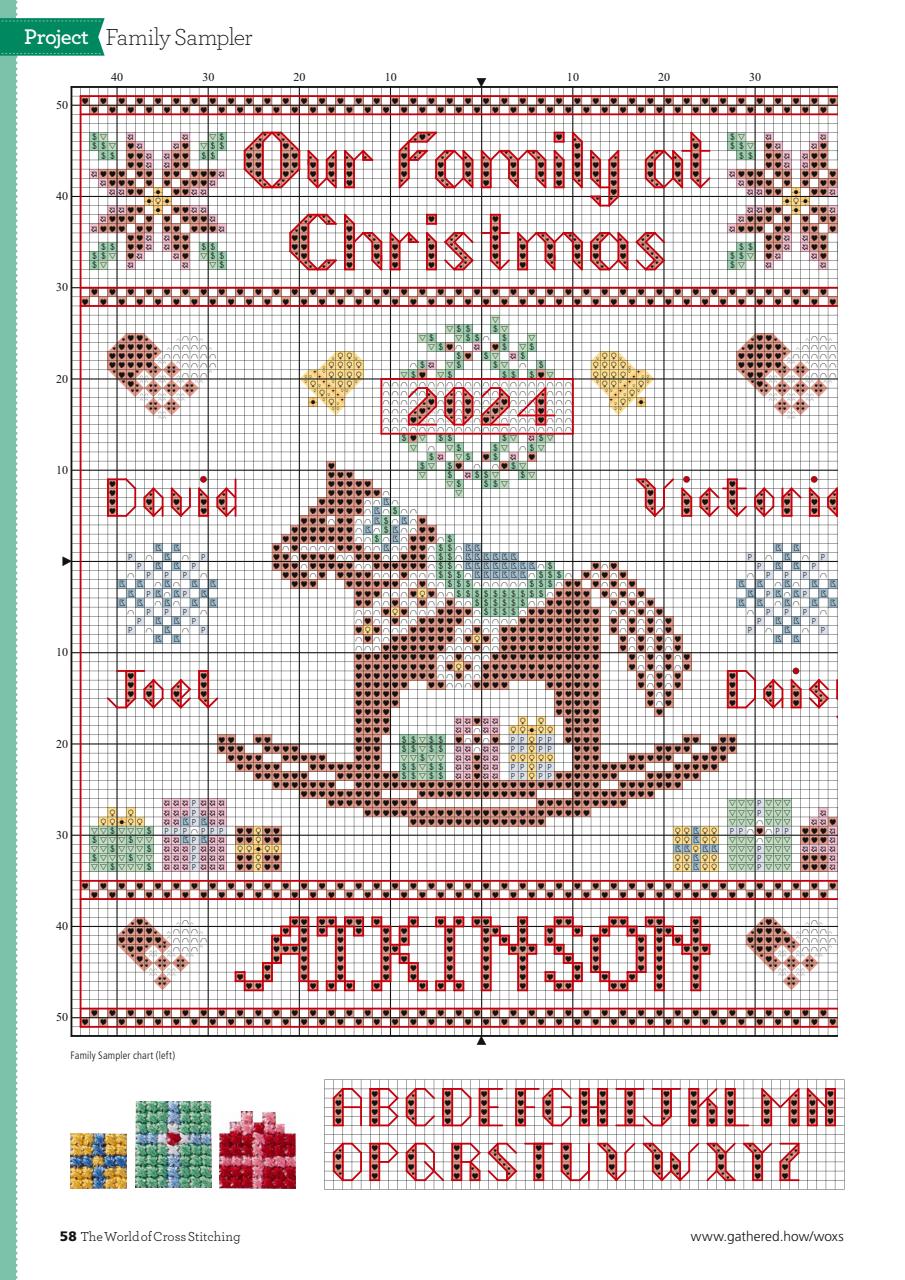 The World of Cross Stitching Preview Pages
