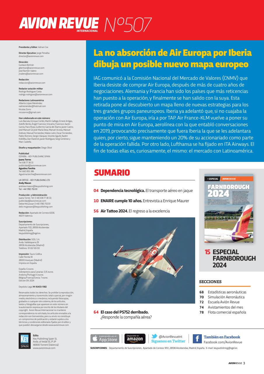 Avion Revue Internacional Preview Pages