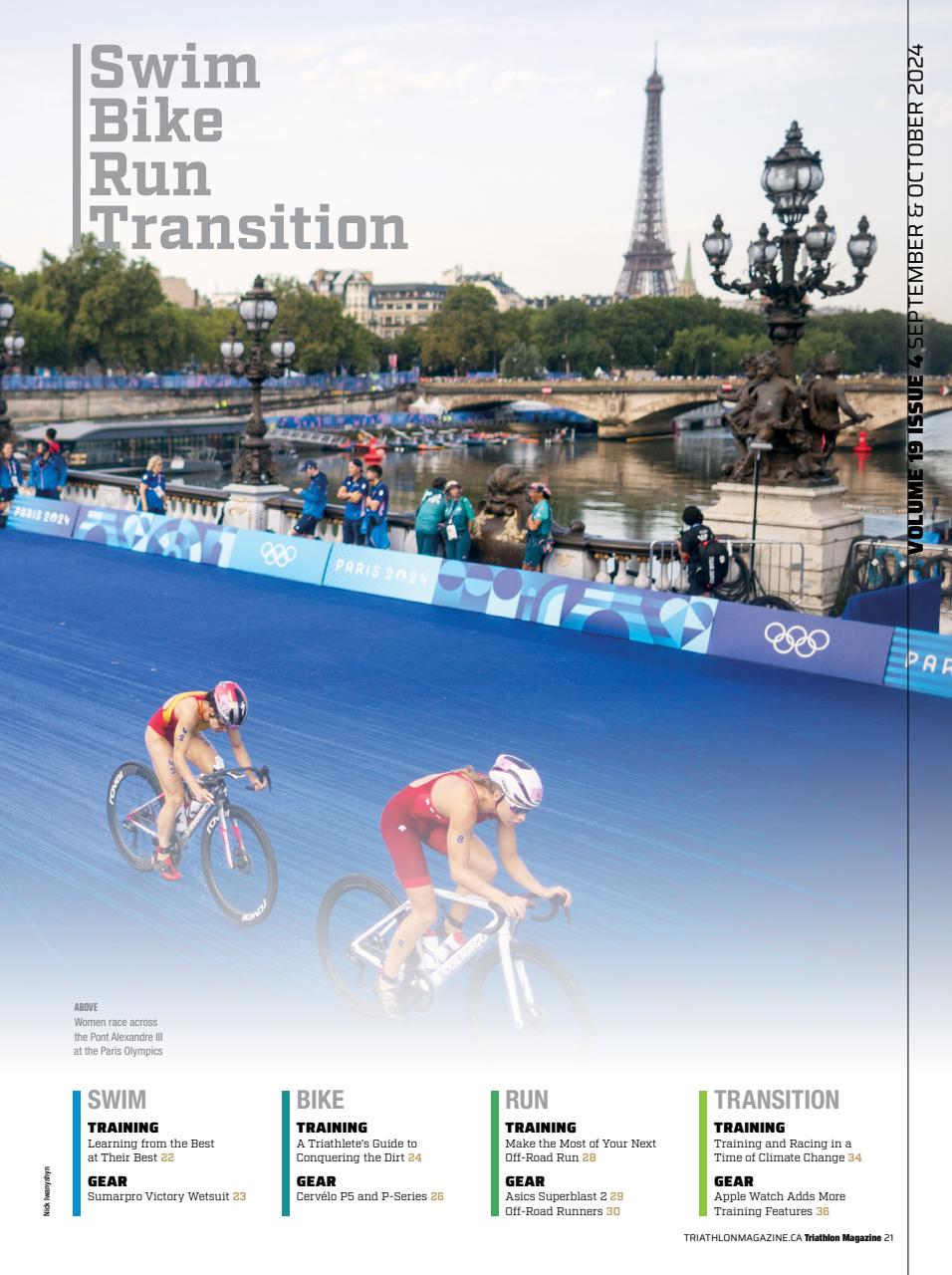 Triathlon Magazine Canada Preview Pages
