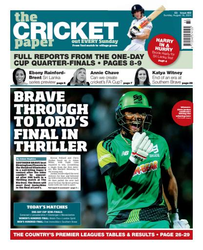The Cricket Paper issue 