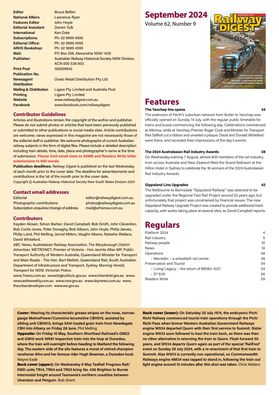 Railway Digest Preview Pages