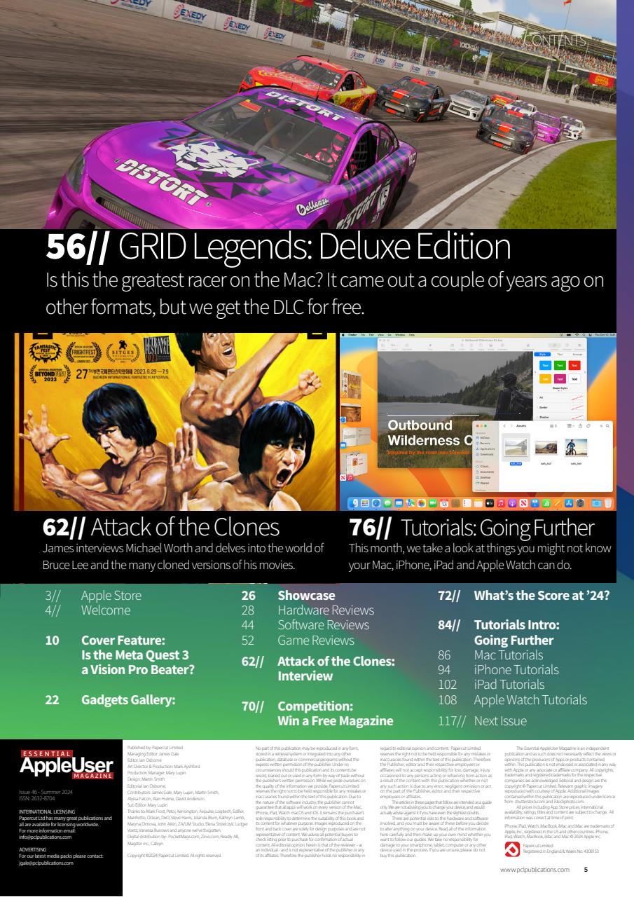 Essential Apple User Preview Pages