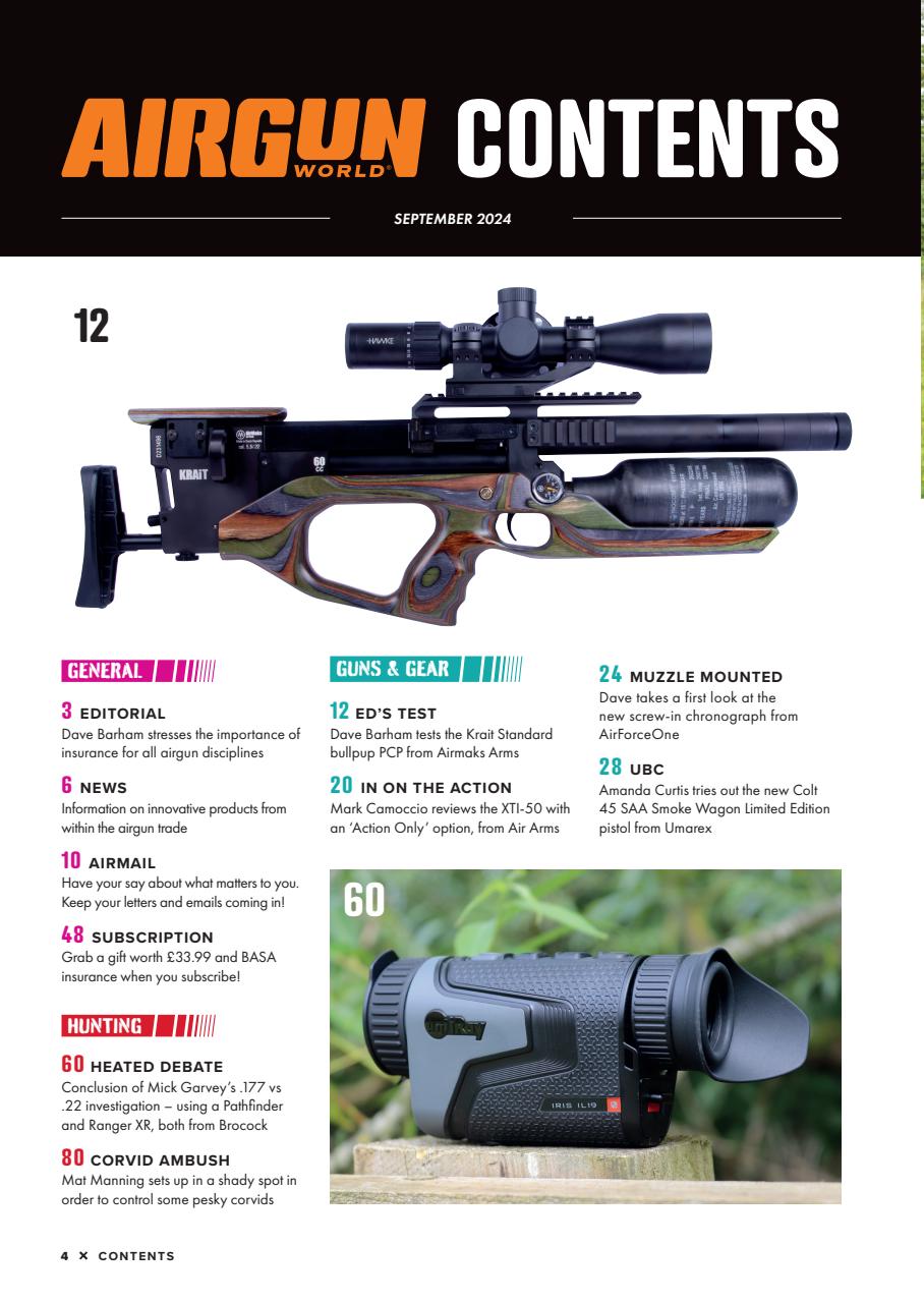 Airgun World Preview Pages