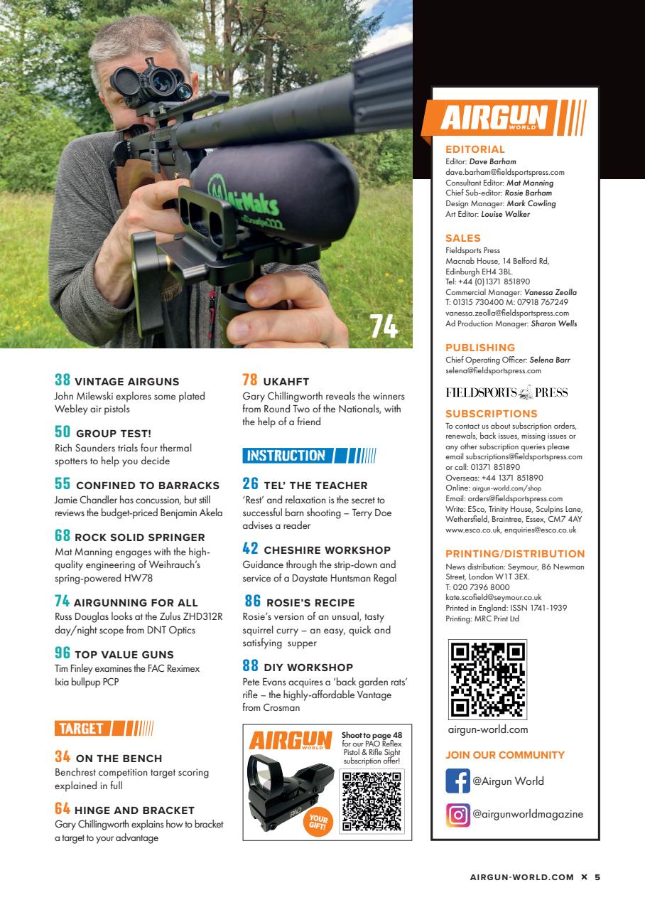Airgun World Preview Pages