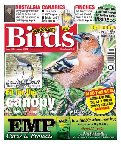 Cage & Aviary Birds issue 21-Aug-24