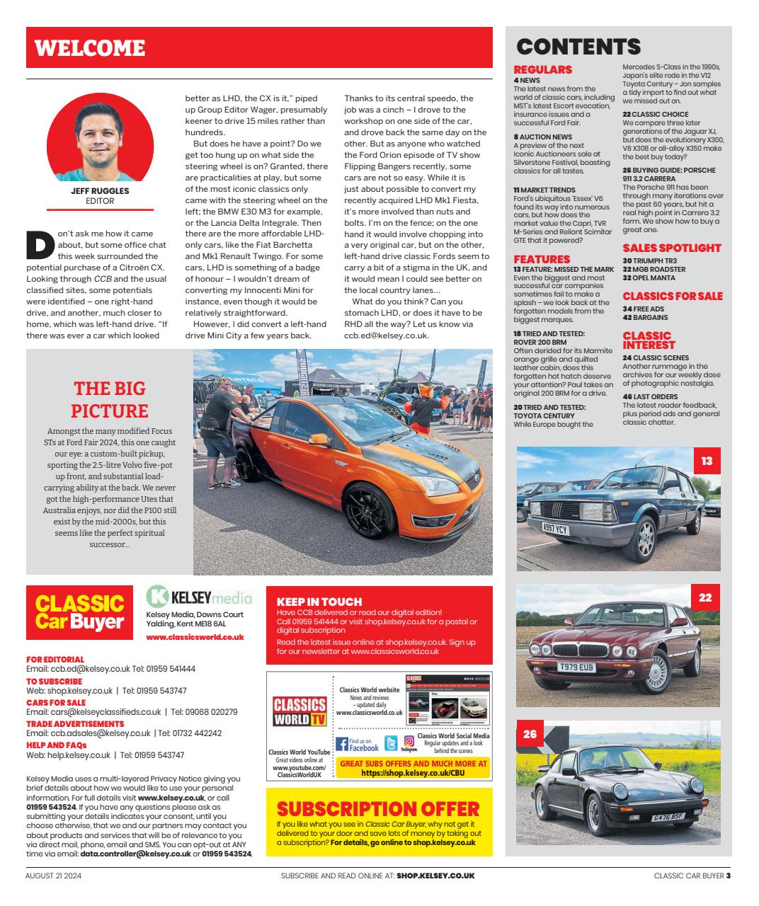 Classic Car Buyer Preview Pages