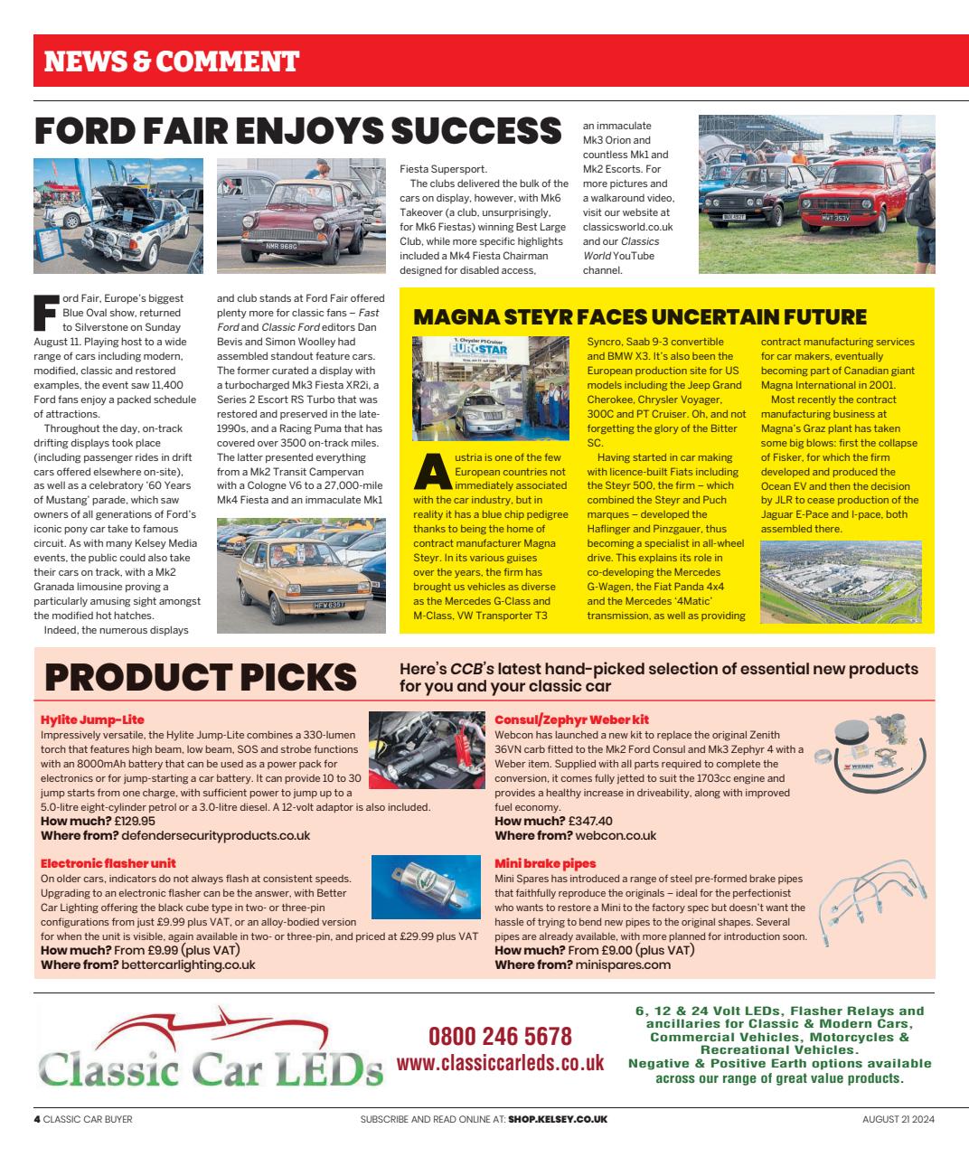 Classic Car Buyer Preview Pages