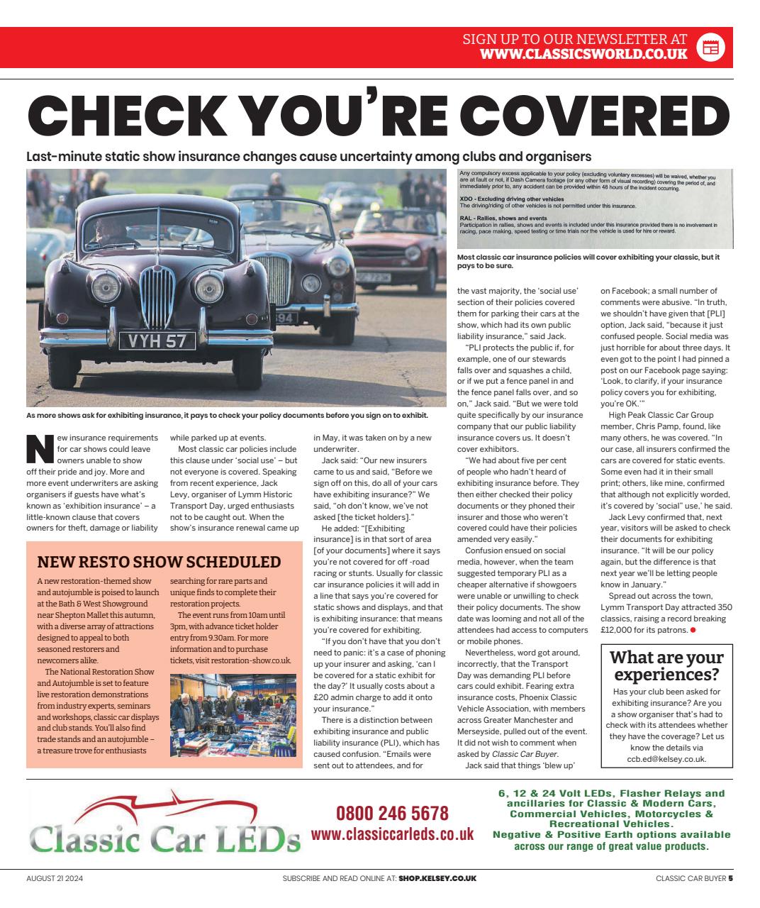 Classic Car Buyer Preview Pages