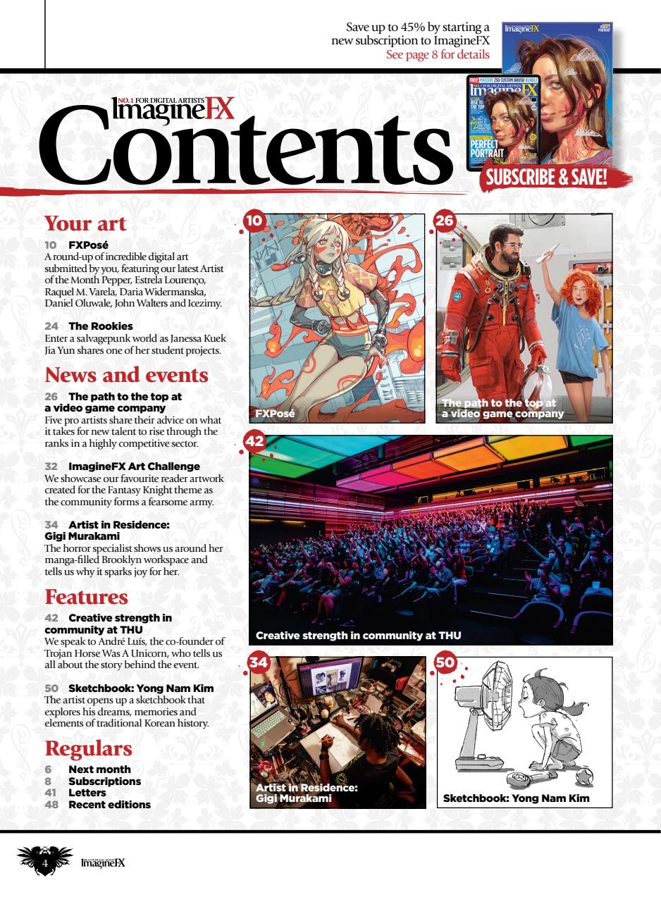 ImagineFX Preview Pages