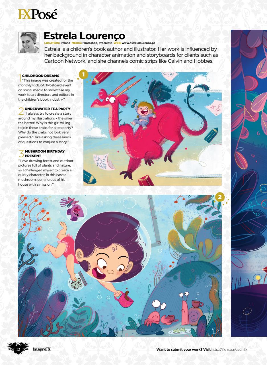 ImagineFX Preview Pages