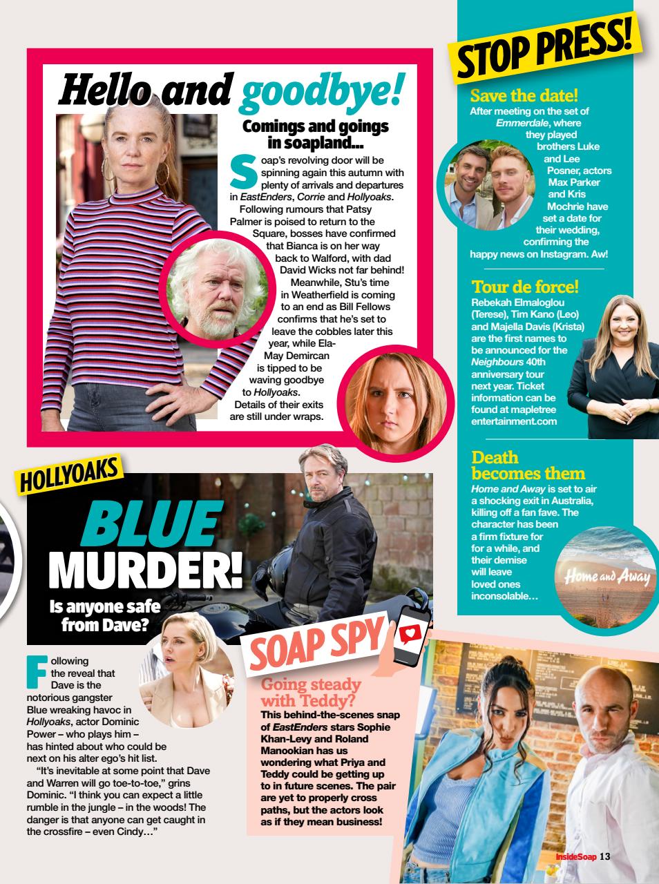 Inside Soap Preview Pages