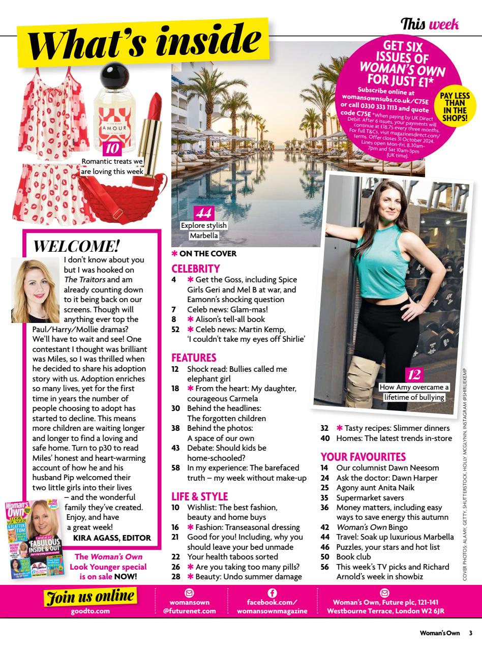 Woman's Own Preview Pages