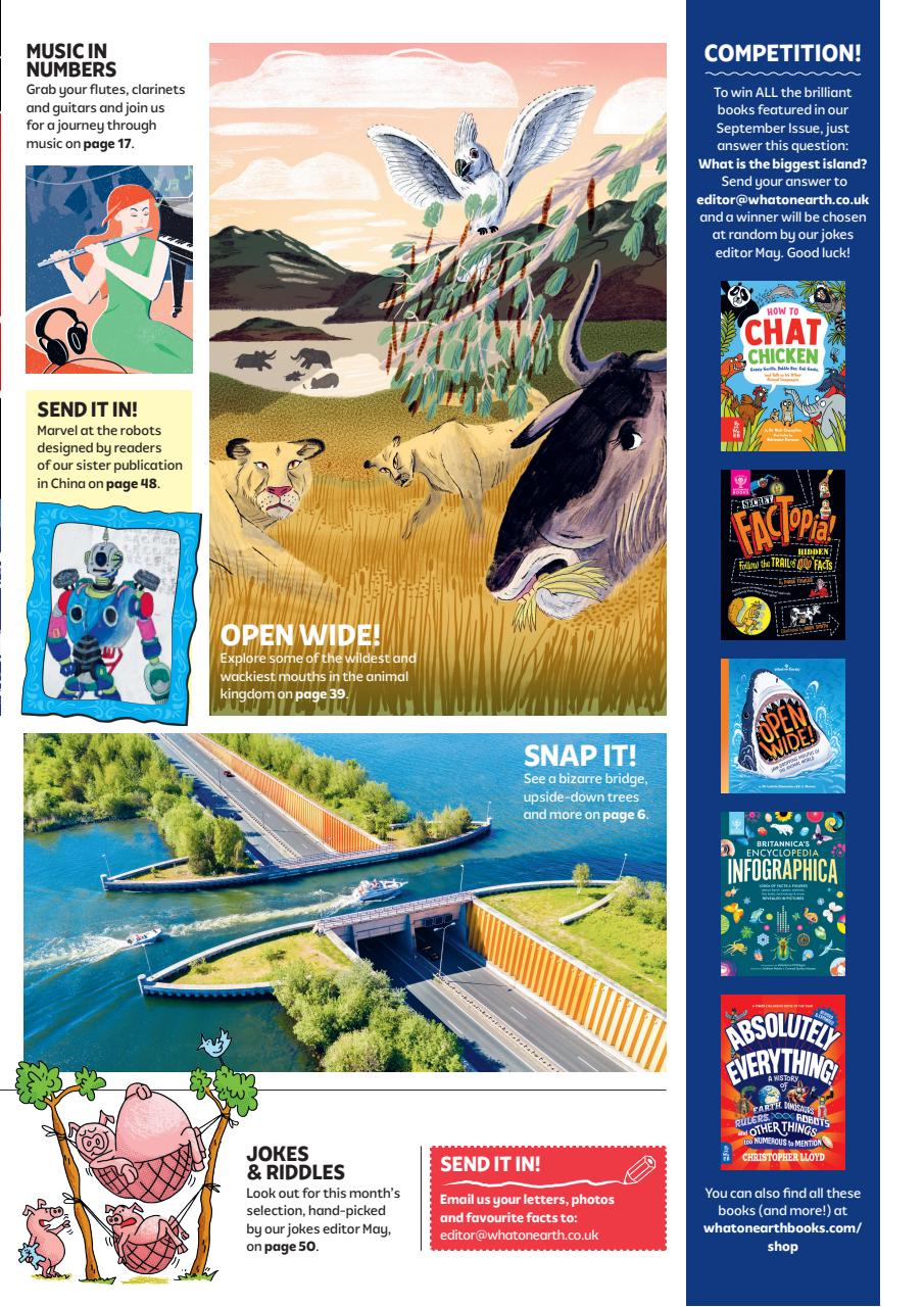 What on Earth! Magazine Preview Pages