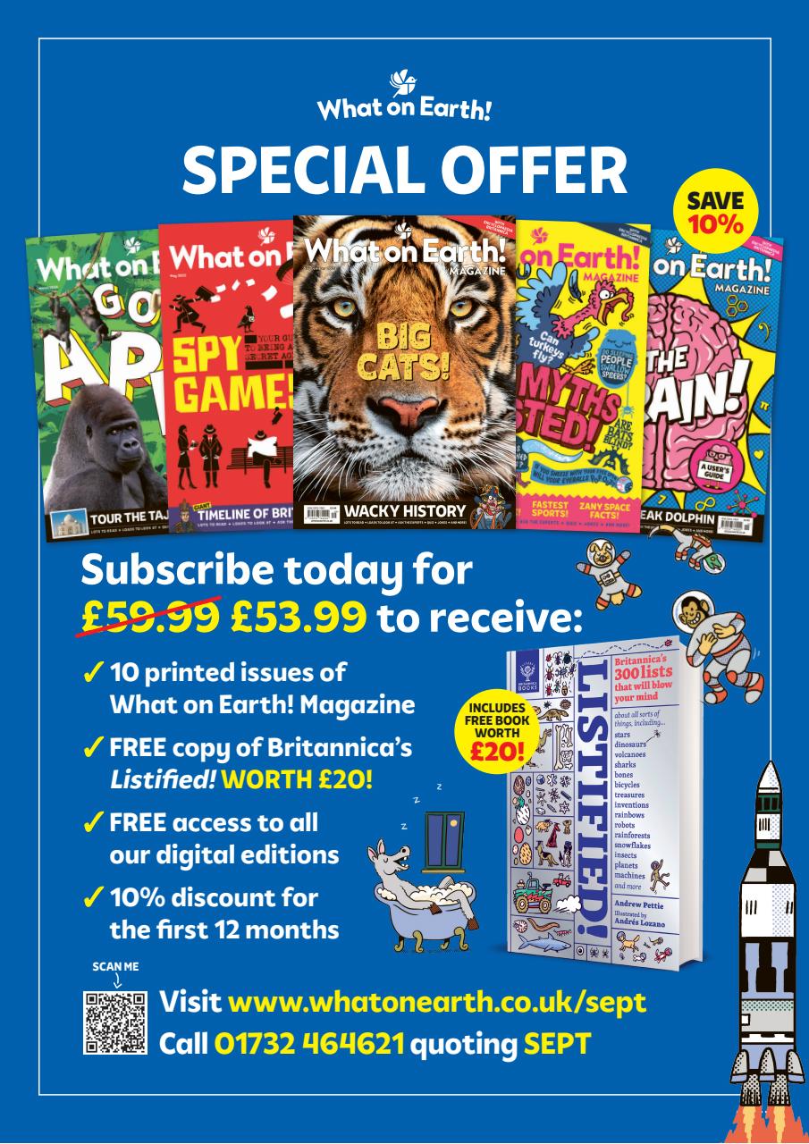 What on Earth! Magazine Preview Pages