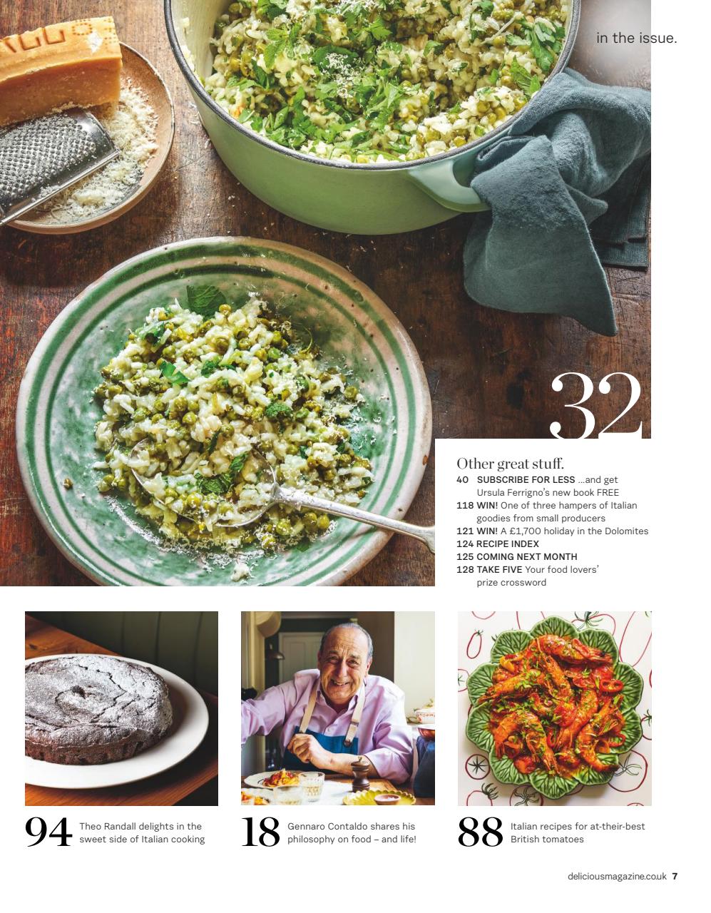 delicious. Magazine Preview Pages