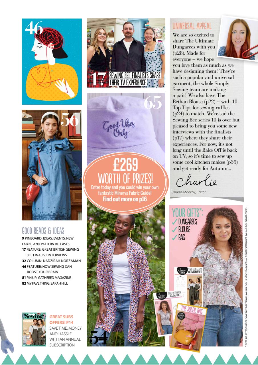 Simply Sewing Preview Pages