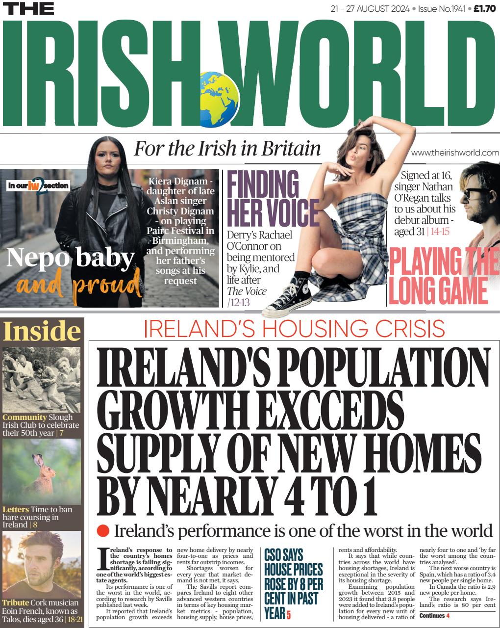 Irish World Preview Pages