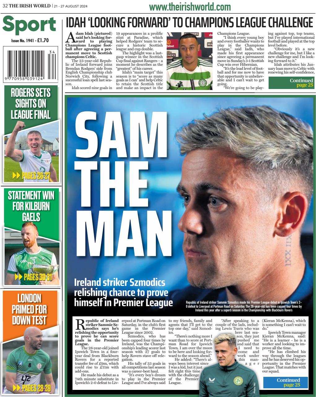 Irish World Preview Pages