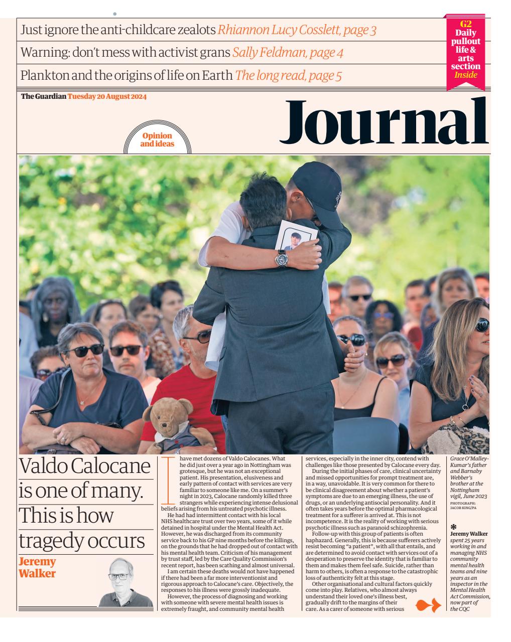 The Guardian Newspaper Preview Pages