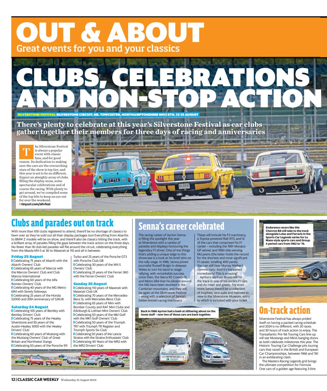 Classic Car Weekly Preview Pages