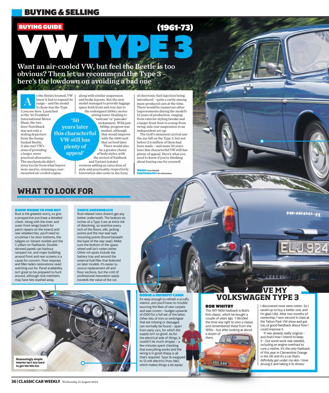 Classic Car Weekly Preview Pages